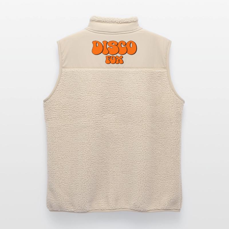 Disco Fox Dance Dancer Discotheque Discofox Dancing Unisex Sherpa Gilet by Stanley/Stella