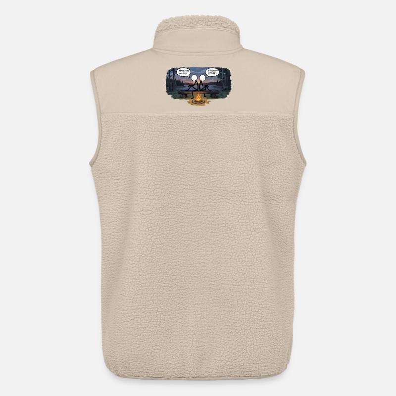 Savo Guys Duo 20 Tango - Unisex Sherpaweste von Stanley/Stella - Beige
