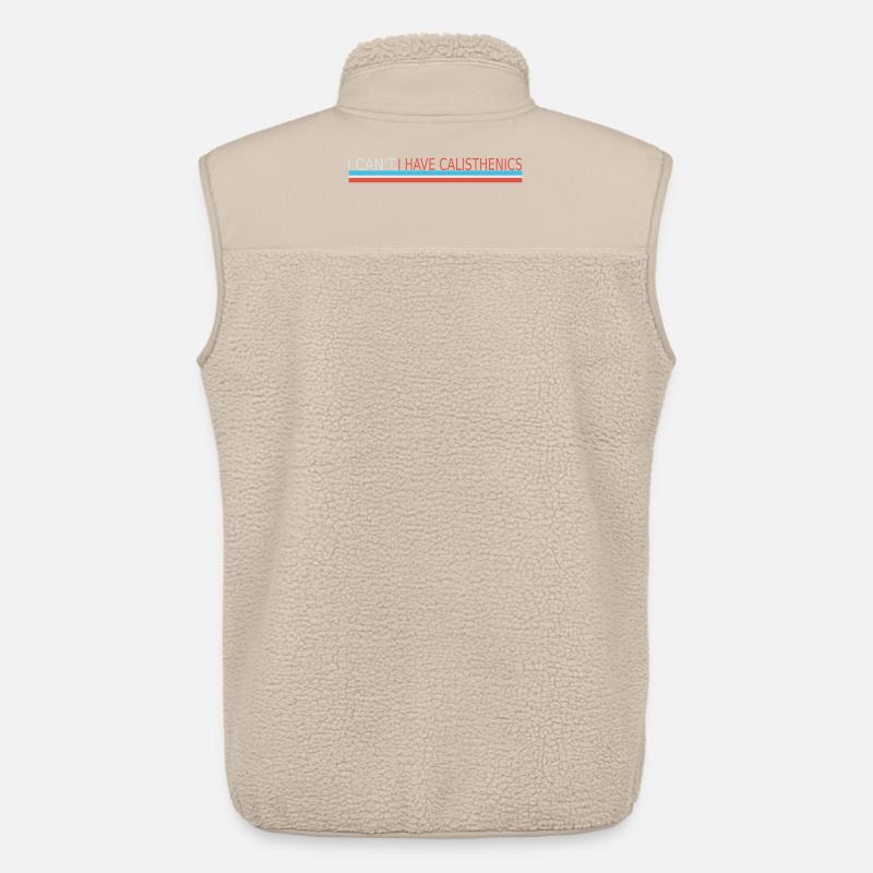 Freiübungen - Unisex Sherpaweste von Stanley/Stella - Beige