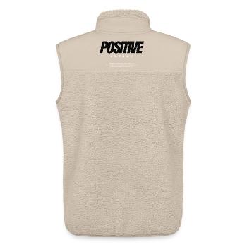 Positive Energie Kraftdesign - Unisex Sherpaweste von Stanley/Stella - Beige - Hinten - AI Model Male 178 light (178cm)