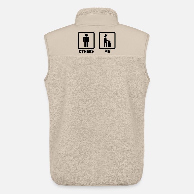 Ich als Koch - Unisex Sherpaweste von Stanley/Stella - Beige