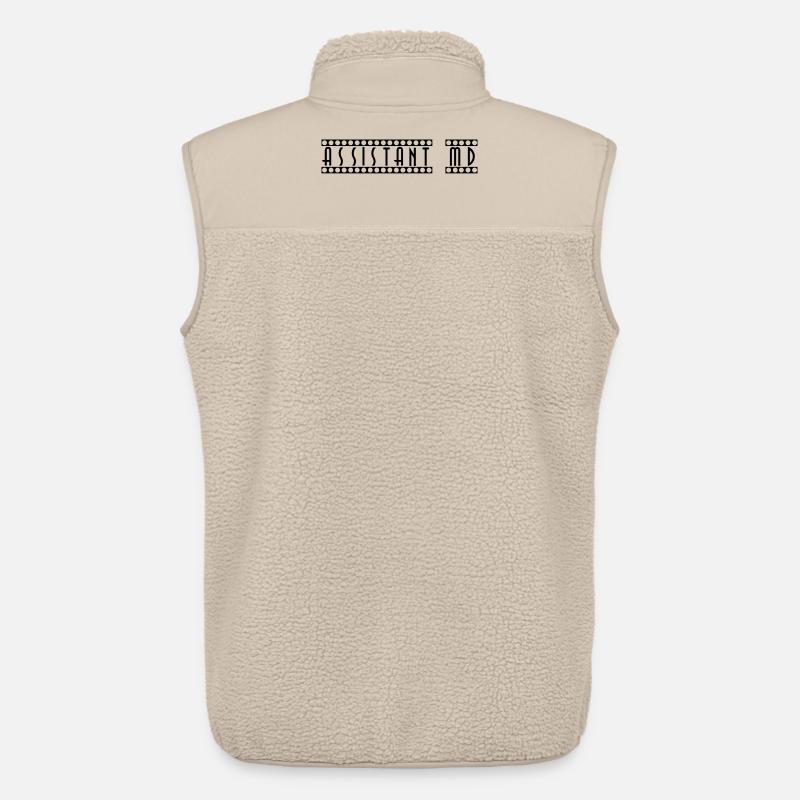 Assistant_MD - Unisex Sherpaweste von Stanley/Stella - Beige