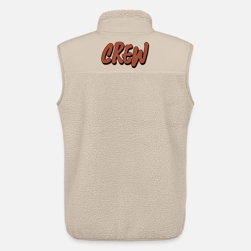 Crew - Unisex Sherpaweste von Stanley/Stella - Beige