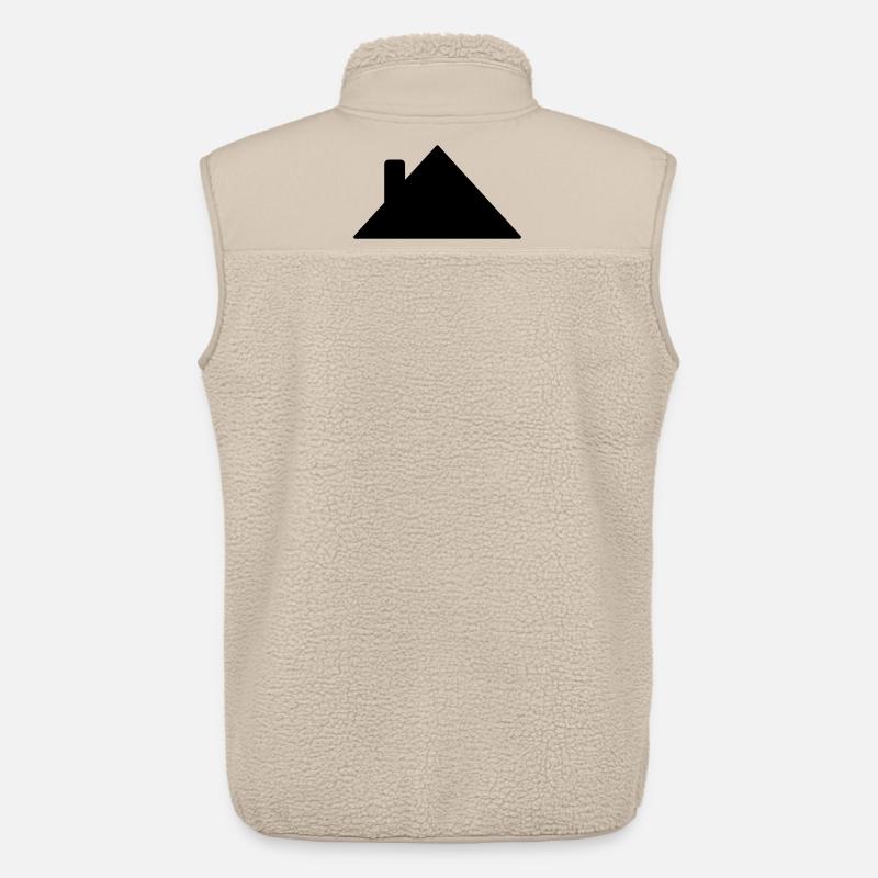 Dach - Unisex Sherpaweste von Stanley/Stella - Beige