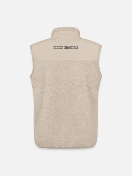 Assistant_Choreographer - Unisex Sherpa Gilet by Stanley/Stella - beige