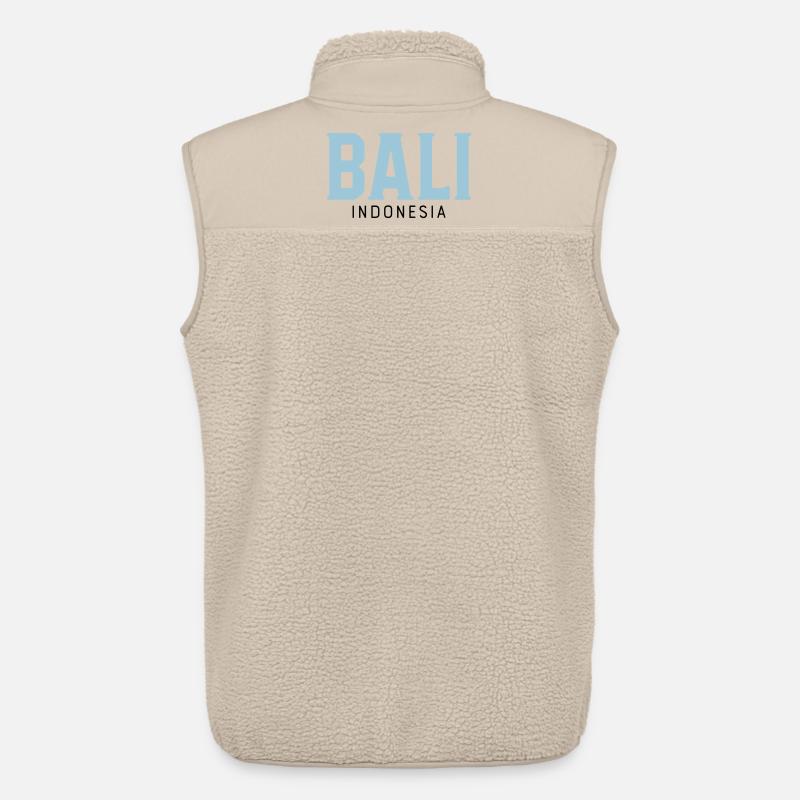 Bali - Unisex Sherpaweste von Stanley/Stella - Beige