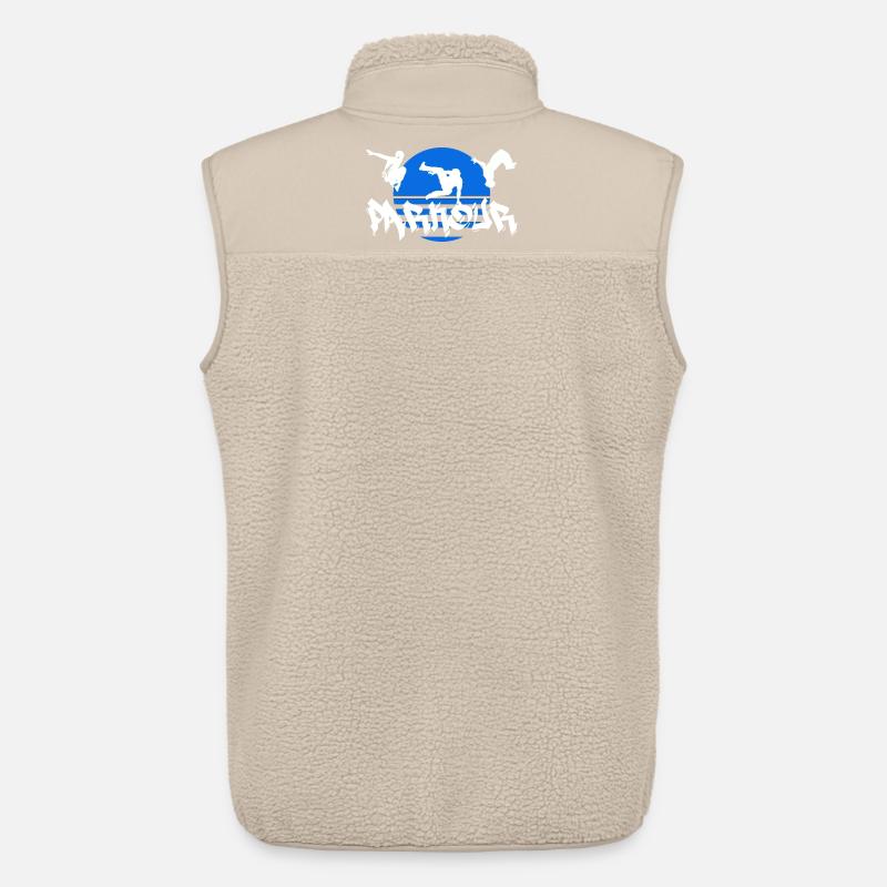 Parkour - Unisex Sherpaweste von Stanley/Stella - Beige