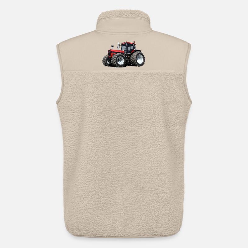 Power Traktor Legende - Unisex Sherpaweste von Stanley/Stella - Beige