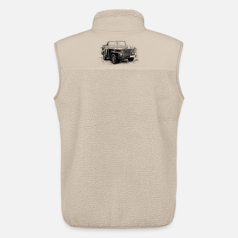 Ostklassiker auf Rädern - Unisex Sherpaweste von Stanley/Stella - Beige