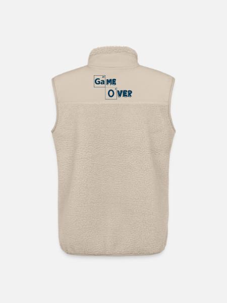 Game Over Games-Shirt - Unisex Sherpaweste von Stanley/Stella - Beige