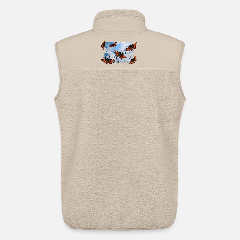 SCHMETTERLING - Unisex Sherpaweste von Stanley/Stella - Beige