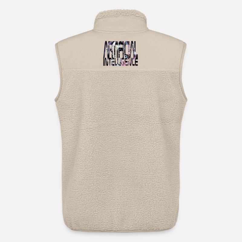 Artificial Intelligence - Unisex Sherpaweste von Stanley/Stella - Beige