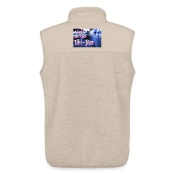 Night at the Tiki Bar - Unisex Sherpaweste von Stanley/Stella - Beige - Hinten - AI Model Male 178 light (178cm)