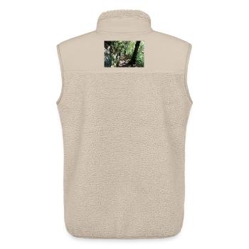 Madeira Portugal Poster - Unisex Sherpaweste von Stanley/Stella - Beige - Hinten - AI Model Male 178 light (178cm)