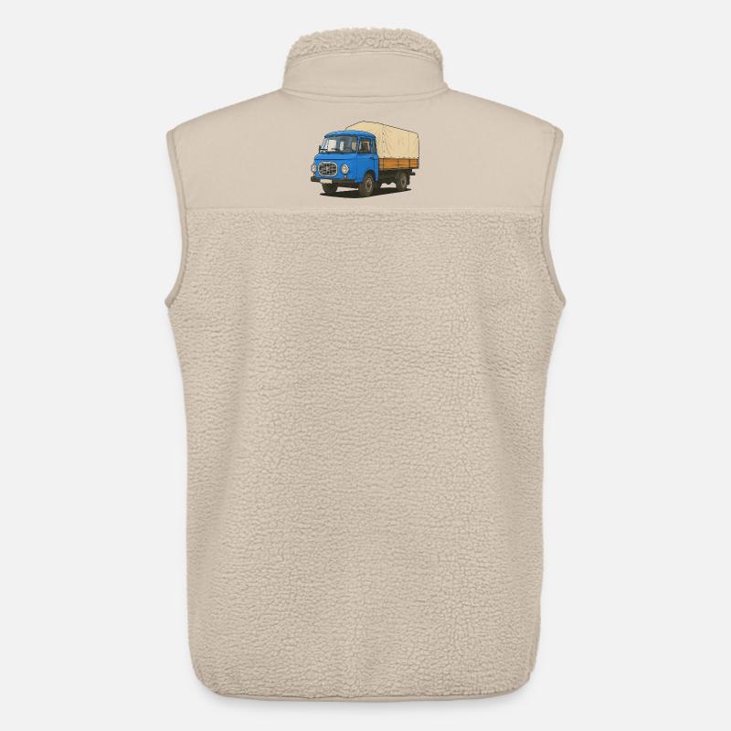 Ost-Pritsche - Unisex Sherpaweste von Stanley/Stella - Beige