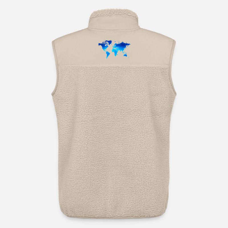 Neon World - Unisex Sherpaweste von Stanley/Stella - Beige