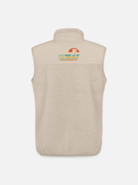 Eishockey Hockey  - Unisex Sherpa Gilet by Stanley/Stella - beige