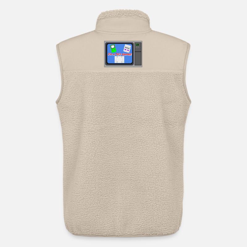 Ich bin ein 90er-Jahre-Gamer - Unisex Sherpaweste von Stanley/Stella - Beige