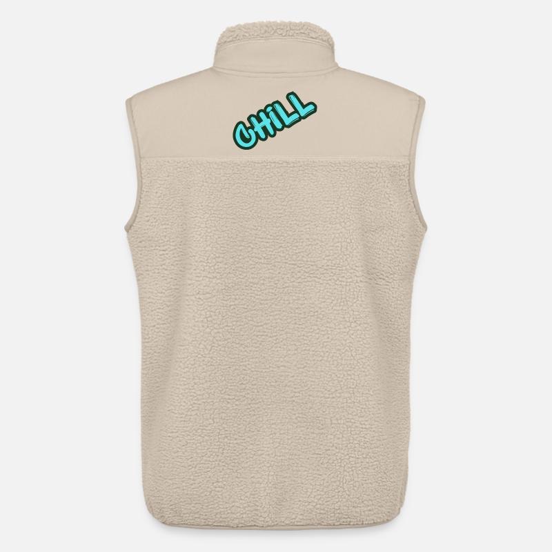 Chill Neon Graffiti - Unisex Sherpaweste von Stanley/Stella - Beige