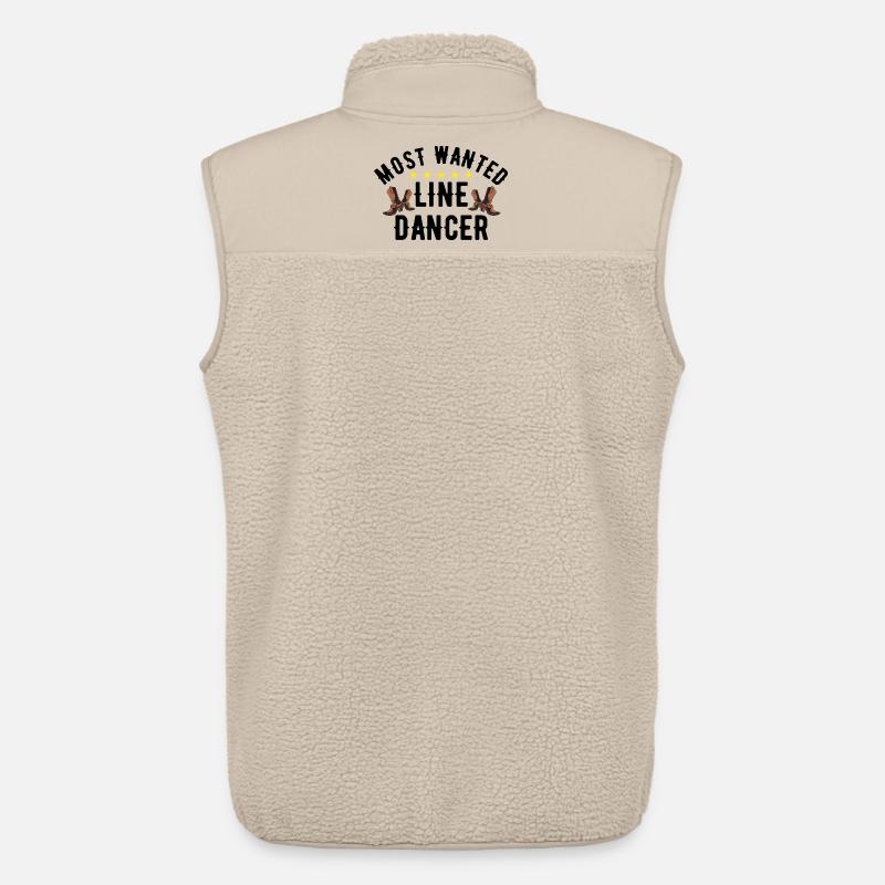 Most Wanted Line Dancer - Unisex Sherpaweste von Stanley/Stella - Beige