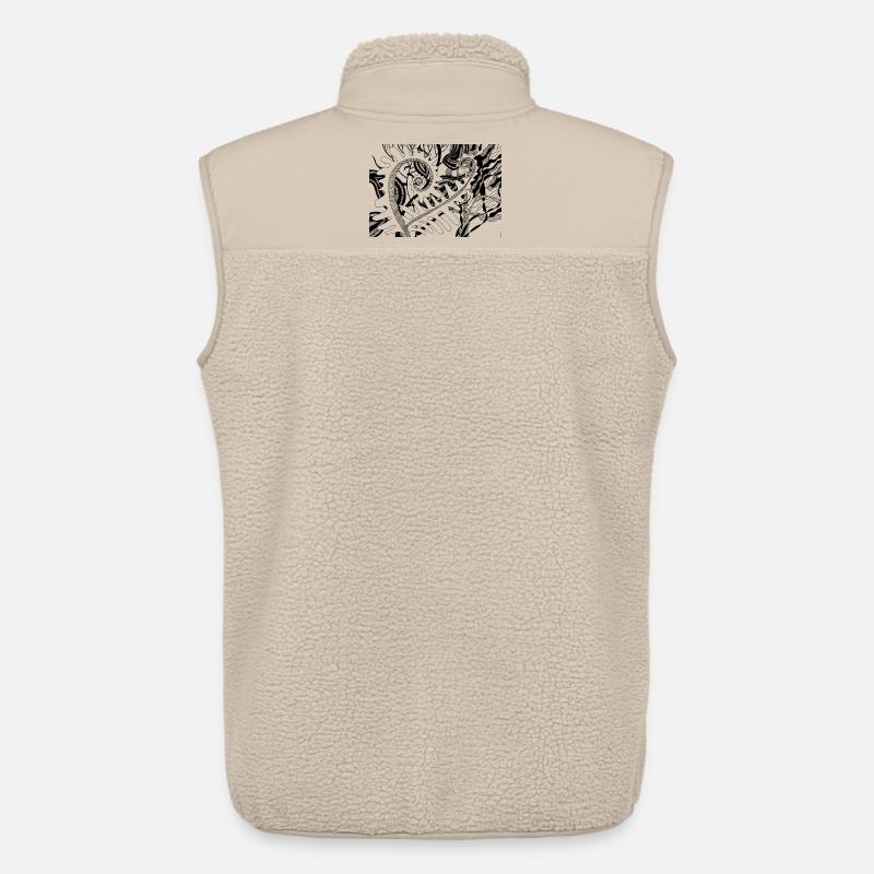 farn - Unisex Sherpaweste von Stanley/Stella - Beige