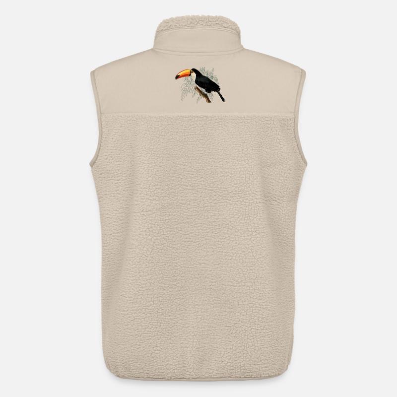 Tukan - Unisex Sherpaweste von Stanley/Stella - Beige