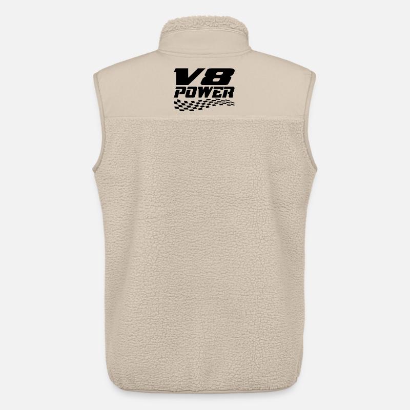 V8 - Unisex Sherpaweste von Stanley/Stella - Beige