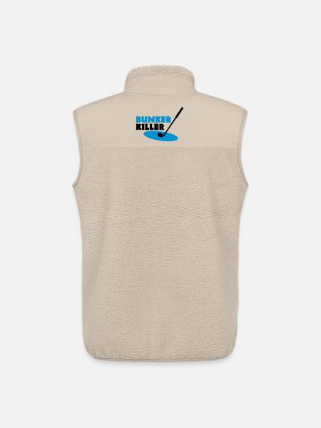 golf - Veste sans manches sherpa unisexe Stanley/Stella - beige