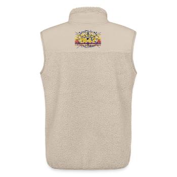 Awesome since 1947 Limited Edition - Unisex Sherpa Gilet by Stanley/Stella - beige - Back - AI Model Male 178 light (178cm)