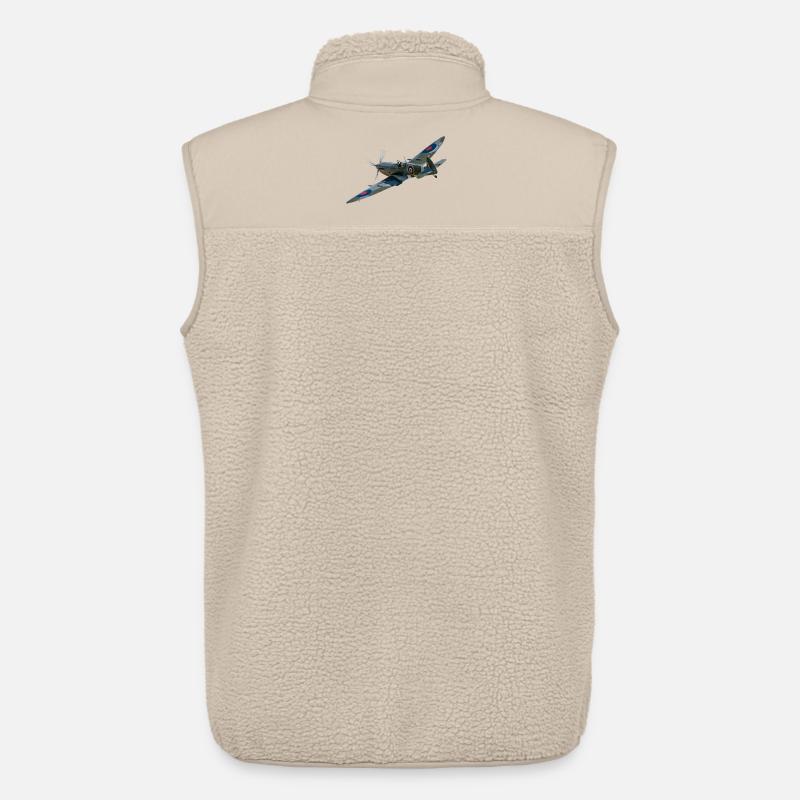 Spitfire - Unisex Sherpaweste von Stanley/Stella - Beige