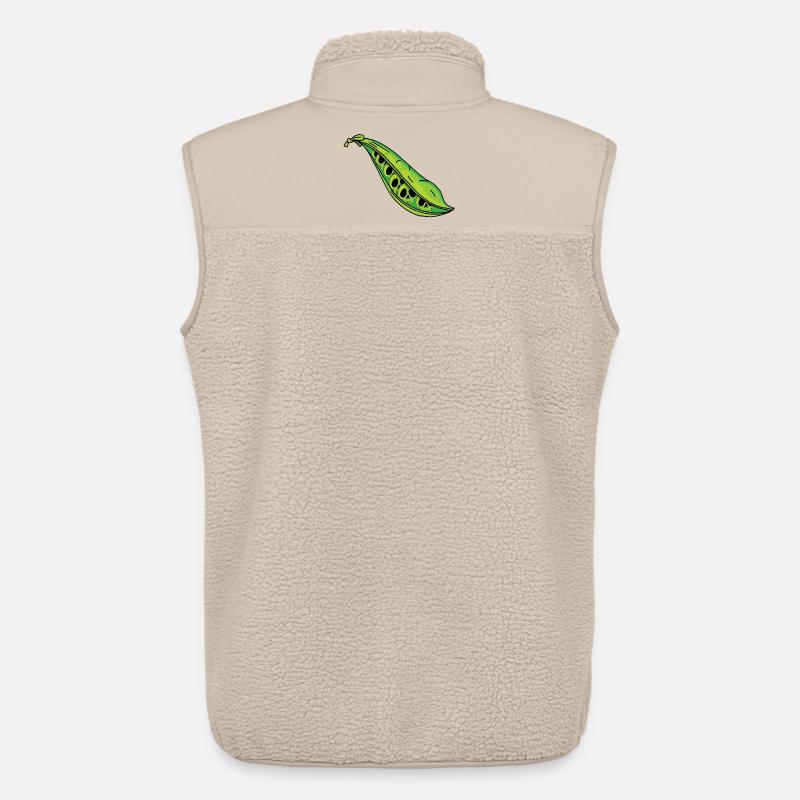 Erbsenschädel - Unisex Sherpaweste von Stanley/Stella - Beige