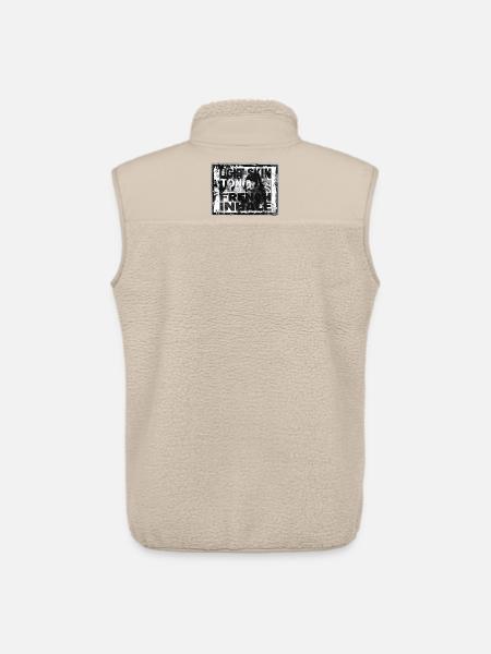 LIGHT SKIN TONAL FRENCH INHALE - Unisex Sherpa Gilet by Stanley/Stella - beige
