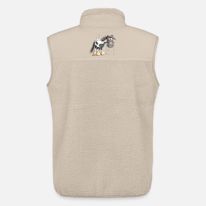 Schecki Schecke - Unisex Sherpaweste von Stanley/Stella - Beige