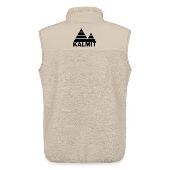 Bergland - Unisex Sherpaweste von Stanley/Stella - Beige - Hinten - AI Model Male 178 light (178cm)