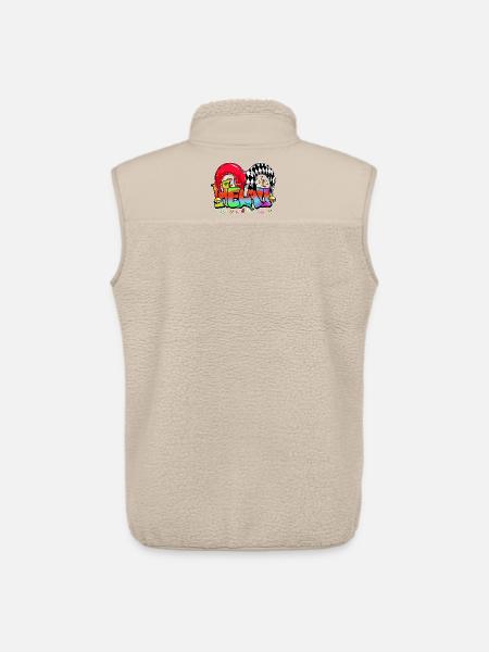 Helau Fastnacht Fasching Karneval Kostüm Jeck - Unisex Sherpaweste von Stanley/Stella - Beige