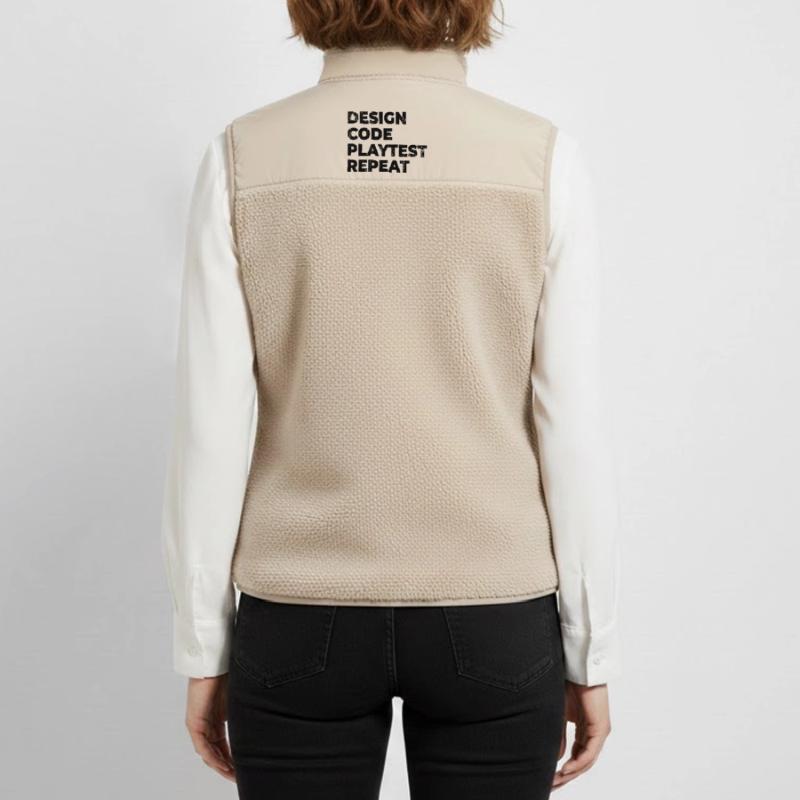 Test de test de Design Code Veste sans manches sherpa unisexe Stanley/Stella