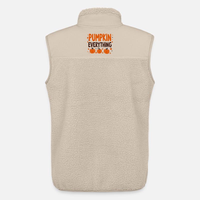 Pumpkin Everything Herbst Oktober - Unisex Sherpaweste von Stanley/Stella - Beige
