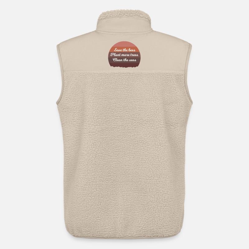 klima - Unisex Sherpaweste von Stanley/Stella - Beige