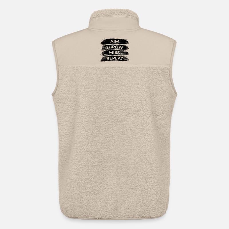 Darts Routine - Unisex Sherpaweste von Stanley/Stella - Beige