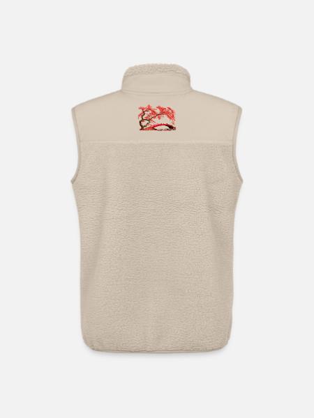 Brücke - Unisex Sherpa Gilet by Stanley/Stella - beige