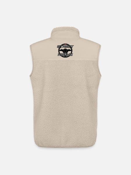 Straßenrennsport-Lenkrad – Motorsport - Unisex Sherpaweste von Stanley/Stella - Beige