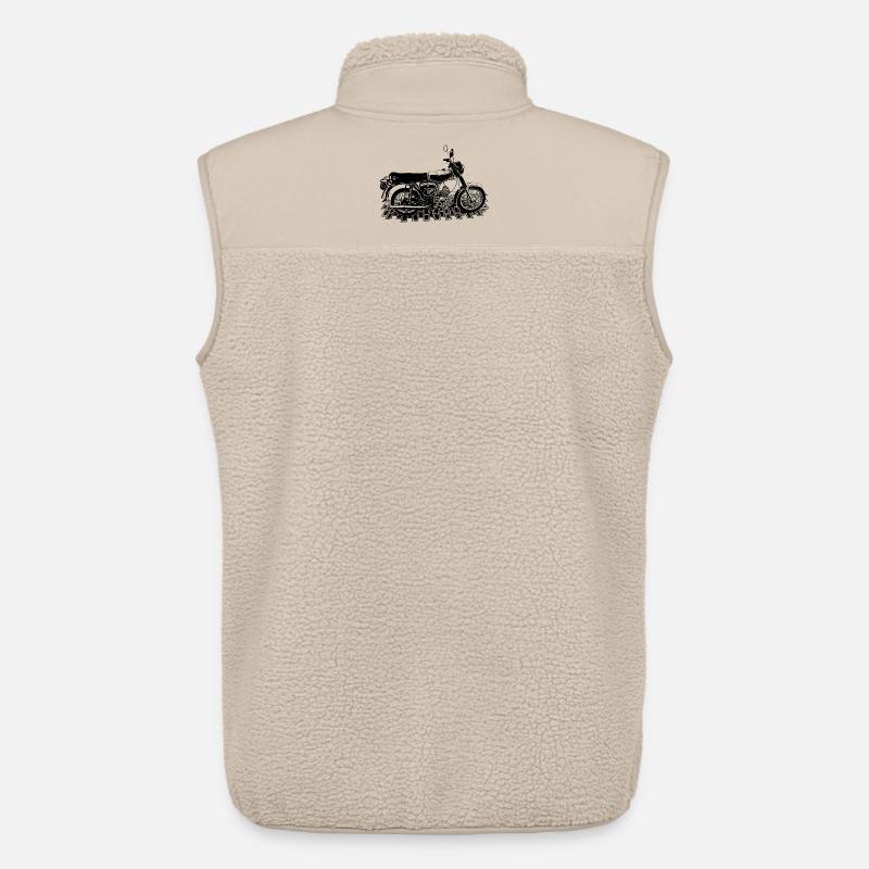 S51 - DDR-Motorräder - Unisex Sherpaweste von Stanley/Stella - Beige