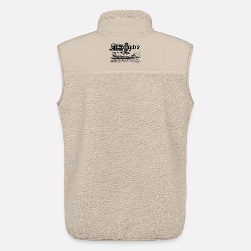 Hot Engine - Unisex Sherpaweste von Stanley/Stella - Beige