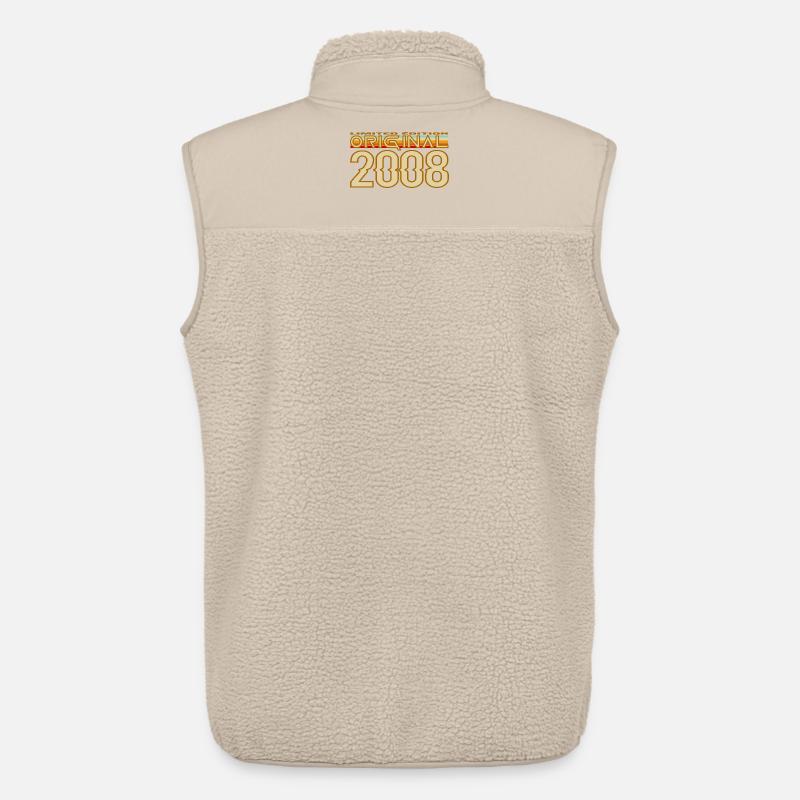 Originale Retro-Edition von 2008 - Unisex Sherpaweste von Stanley/Stella - Beige