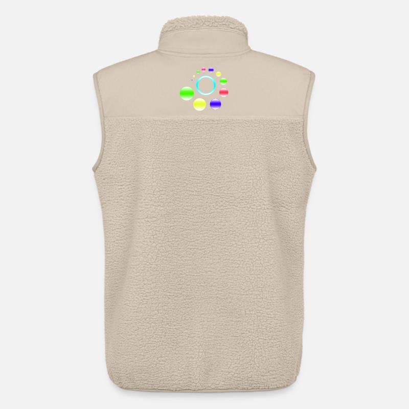 Neon-Orbit-Ringburst - Unisex Sherpaweste von Stanley/Stella - Beige
