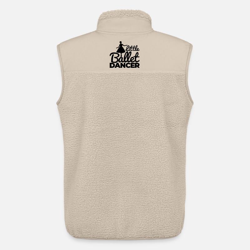 Kleines Ballettmädchen - Unisex Sherpaweste von Stanley/Stella - Beige