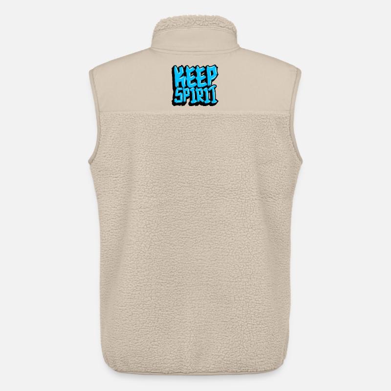 Mode - Unisex Sherpaweste von Stanley/Stella - Beige