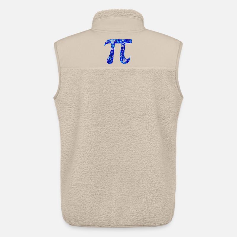 Zahl Pi - 3.14  - Unisex Sherpaweste von Stanley/Stella - Beige