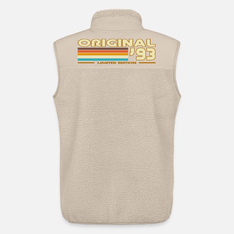 1993 - Unisex Sherpa Gilet by Stanley/Stella - beige