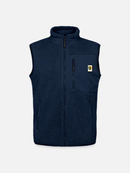 Surfer im Sonnenuntergang - Unisex Sherpaweste von Stanley/Stella - Navy